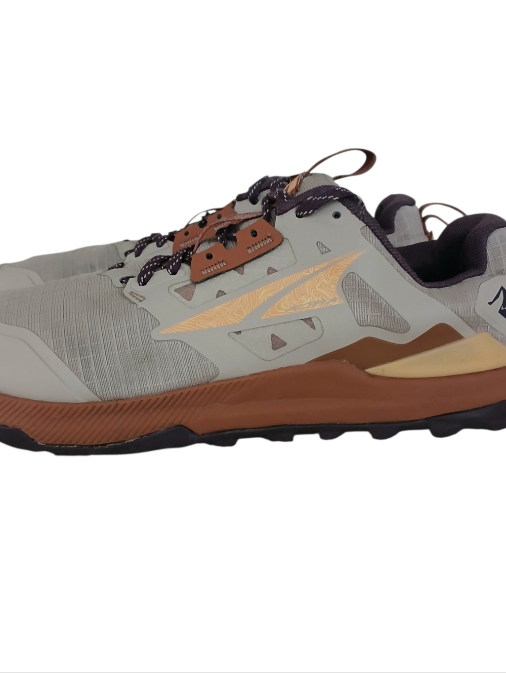 ALTRA Lone Peak 8 Trail Running Shoes Women's 7.5 Taupe Footshape Fit Wide Toe - Picture 3 of 11